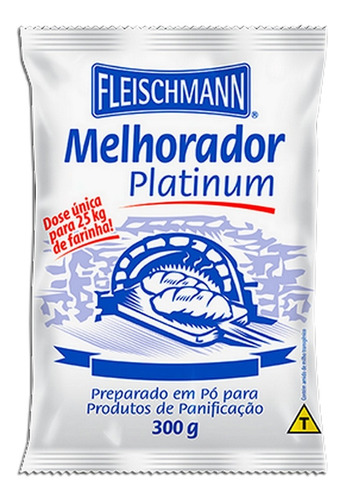 Melhorador De Farinha Fleischmann Panificação 300g