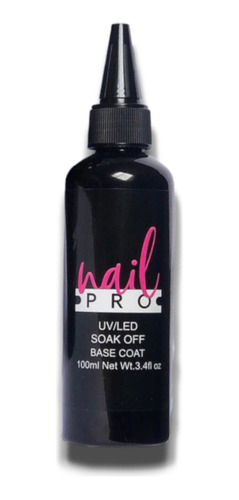 Base Coat Esmaltado Permanente Gel Polygel Nail Pro 100ml 