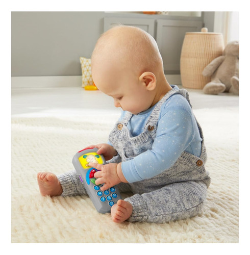 Fisher-price Control Remoto De Perrito Azul Hxb72 Mattel