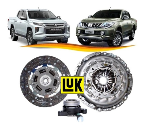 Kit Embrague Mitsubishi L200 2.4 4n15 2016 2022 Marca Luk