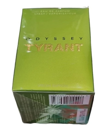 Arnaf Odyssey Tyrant Edp 100ml Spray