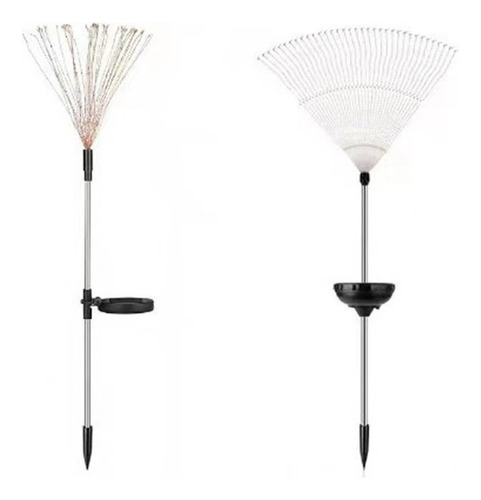Para 2 Luces Solares Impermeables Para Fuegos Artificiales