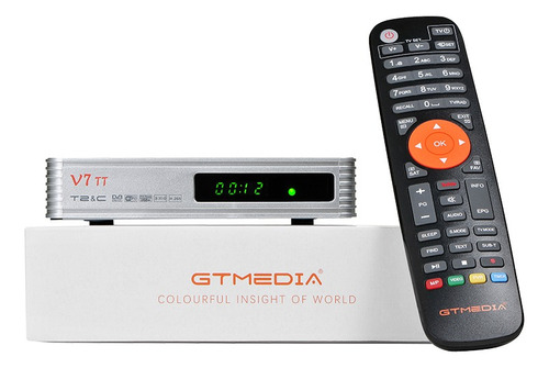 Receptor Digital De Grabación Fhd Dvb-t2/c Hdmi Usb Pvr