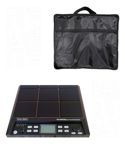 New Beat Nbmp9usb Modulo De Percusiones MultiPad Con Funda