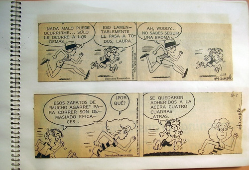 Imagen 2 de 5 de Envio Gratis Cuaderno 154 Tiras Comica Woody Allen De Hample