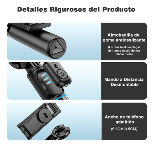 Selfie Stick Remote Bluetooth Tripode Axnen De Newpalo Selfi