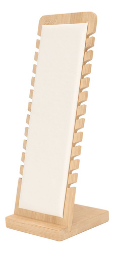 Expositor De Collares De Bambú Para Joyería