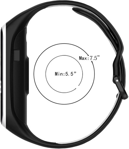 Imagen 6 de 6 de Malla Reemplazo Correa Para Samsung Fit 2 Silicona Pulsera