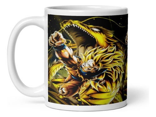 Taza De Cafe Dragon Ball Variosmodelos Goku Vegeta Ceramica