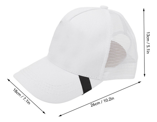 Gorra De Béisbol De Protección Solar De Malla Transpirable