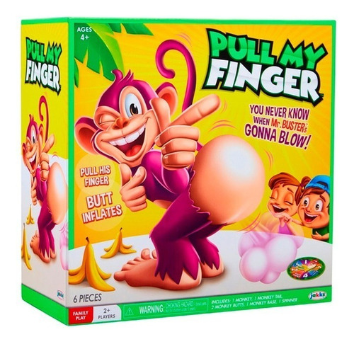 Pull My Finger Juego Gracioso Tirá Del Dedo Del Mono