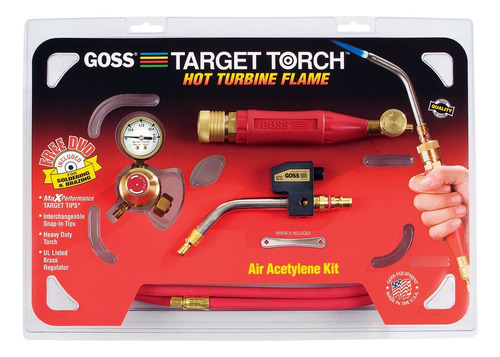 Goss Kx-10mc Kit Antorcha Soldadura Para Tanque Acetileno