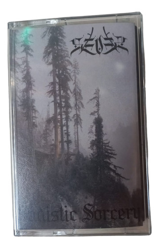 Sever  Sadistic Sorcery Cassette 2022 Nuevo Y Sellado Black