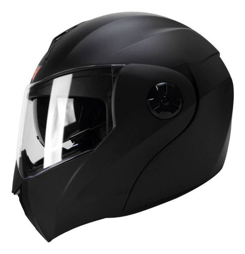 Casco Para Moto Solid Negro 