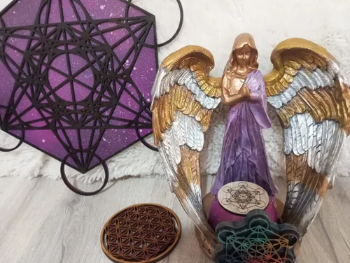 comprar Metatron (arcangel+cubo+vela+base)