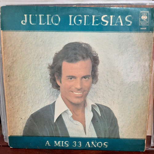 Vinilo Julio Iglesias A Mis 33 Años M3