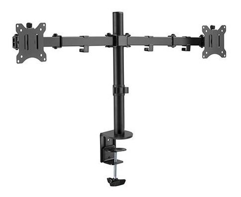 Imagen 1 de 7 de Soporte Para Dos Monitores Totalmente Movil Brateck Monitor