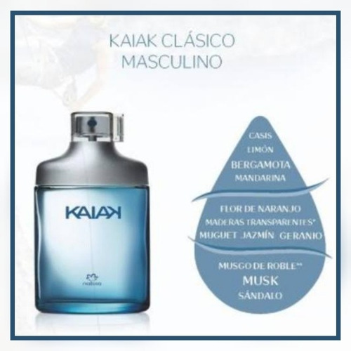 Imagen 3 de 3 de Kaiak Clasico Caballero Natura