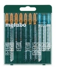 Kit 10 Hojas P/caladora Met./mad. Metabo 623599