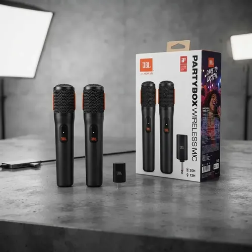 Jbl Partybox Wireless Mic - 2.4ghz Compativel As Partybox. Cor