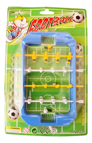 Mini Futbolito Juego Juguete Bolsillo Destreza Fiesta Soccer