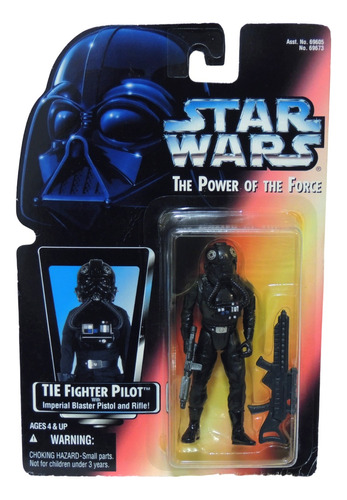 Star Wars Power Of The Force 2 Tie Figther Pilot Unico!!!