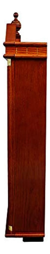 Seiko Reloj De Pared Pendulo Café Oscuro Roble Macizo Caso