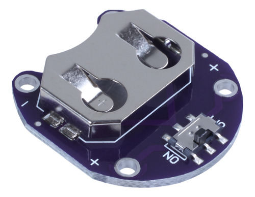 2 Soportes De Batería Tipo Moneda Para Cr2032, Con Interrupt