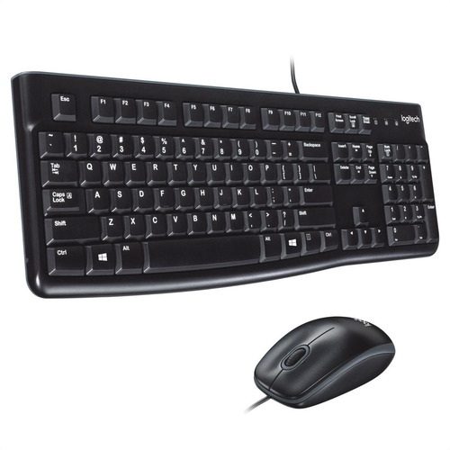 Logitech Mk120, Combo Teclado Y Mouse / Usb Plug And Play