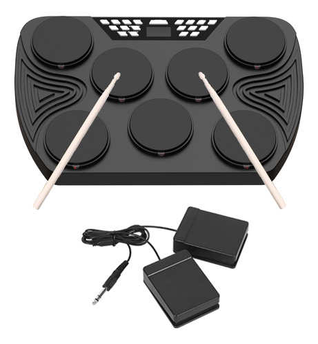 Almohadillas Recargables Estéreo Electronic Drum Practice