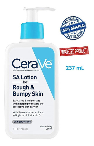 Cerave. Loción Con Ácido Salicílico Anti-rugosidades. 237ml