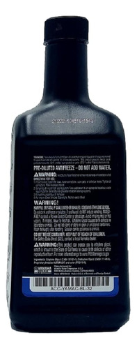 Anticongelante Yamaha Yamalube Acc-yamac-bl-32 Prediluido, 1