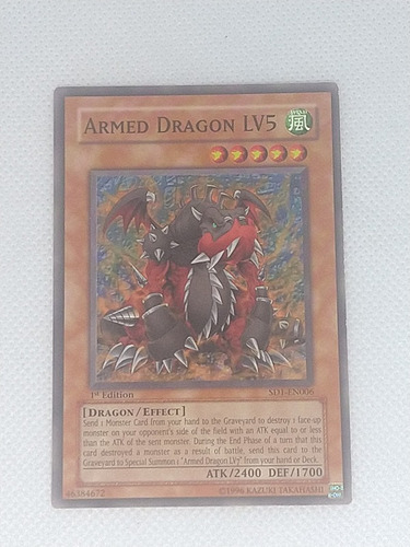 Armed Dragon Lv 5 Dragon Armado Comun Yugioh