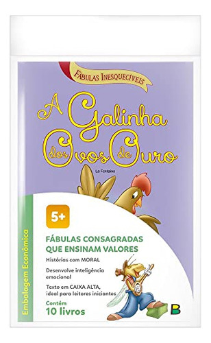 Libro Maleta Fabulas Inesqueciveis Kit10 De Diversos Autores