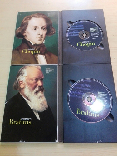 Grandes Compositores,libros Y Cds , Sol 90. Lote De 10. (Usado)