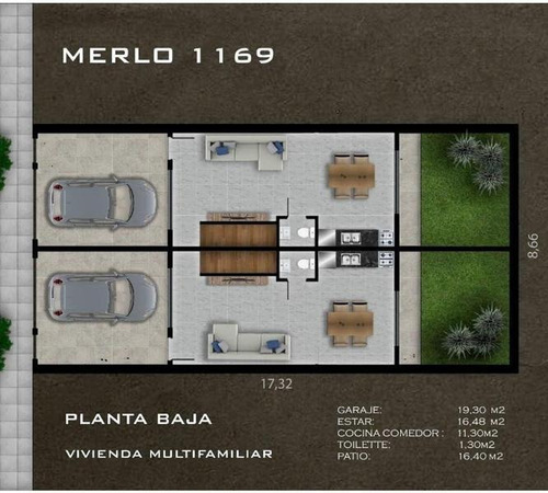 Imagen 14 de 15 de Duplex 2 Amb. Amplio Con Cochera Y Patio