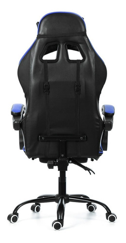 Imagen 4 de 7 de Silla Gamer Semi Profesional Posa Pie Reclinable Ajustable