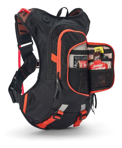 Mochila Hidratación Raw 12 Factory Naranja Uswe Original