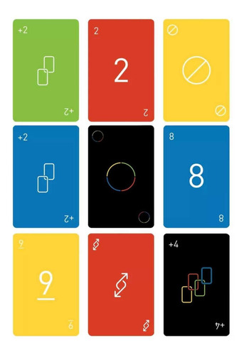 Juego De Cartas Uno Minimalista Mattel Gyh69 (Usado)