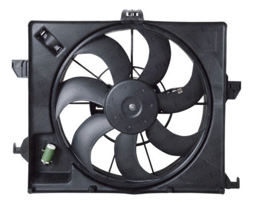 Electroventilador Para Hyundai Accent Rb 1.6 2011 2020