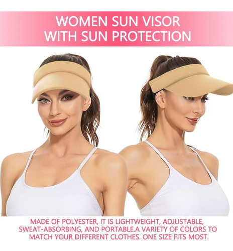 Sombrero Para El Sol Para Mujer,sombrero Deportivo Ajustable