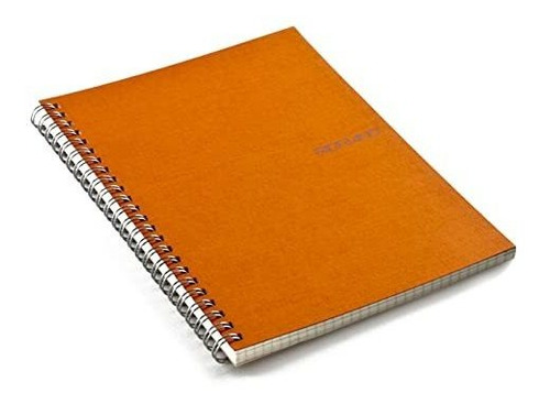 Fabriano Ecoqua Cuadernos Espiral Naranja 5,8 In. X 8,25 En 