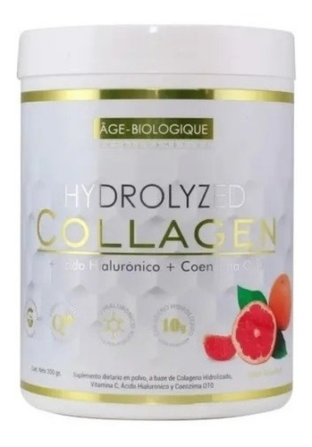 Collagen Hydrolyzed Bebible Pomelo Age Biologique Pack X4