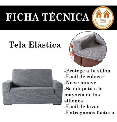 Cubresalas | Fundas Elásticas | Para Sillón De 2 Asientos