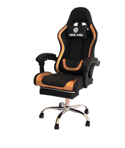 Silla Gamer Profesional Reclinable Apoya Pies Ergonómica 