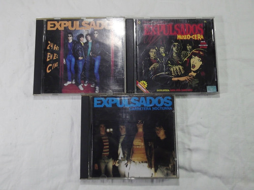 3 Cd Expulsados Museo De Cera, 24 Hs. En El Cine, Carretera 