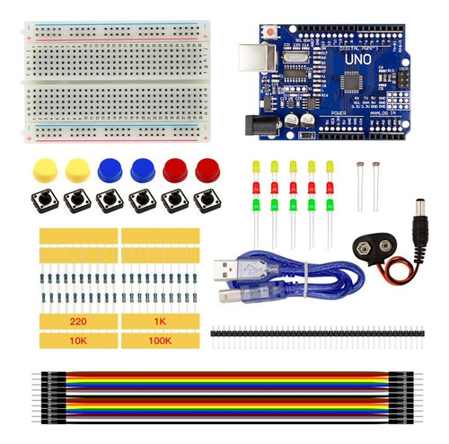 Kit Inicial Arduino Uno Compatible