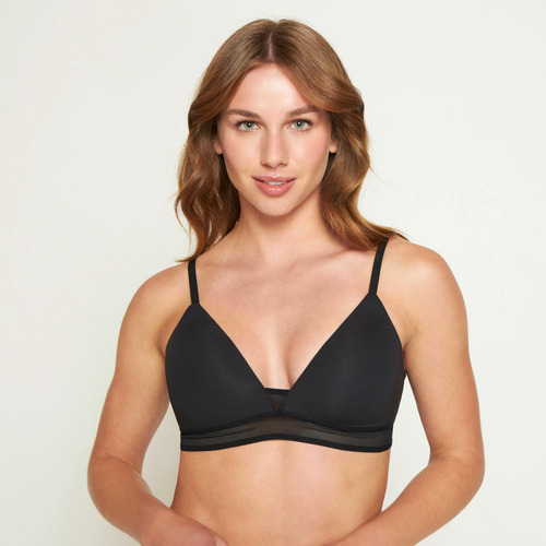 Sosten Mujer Ever Fresh Algodón Negro 1007104 Sloggi