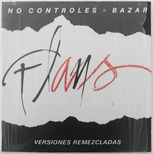 Flans No Controles / Bazar Versiones Remezcladas Disco