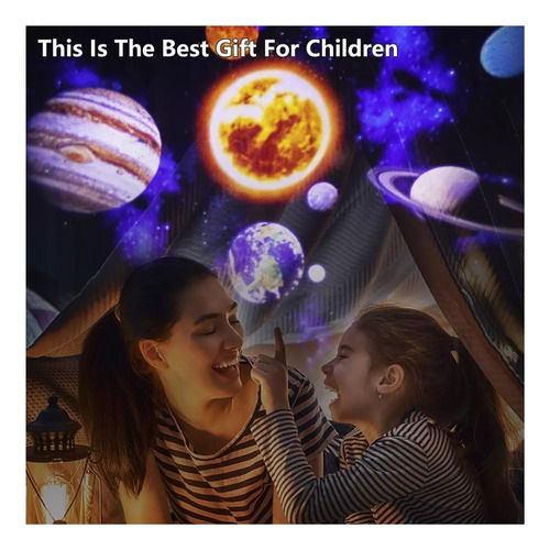 7 In 1 Lâmpada De Projeção De Estrelas Hd Luz Noturna